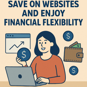 save and websites and enjoy financial flexibility