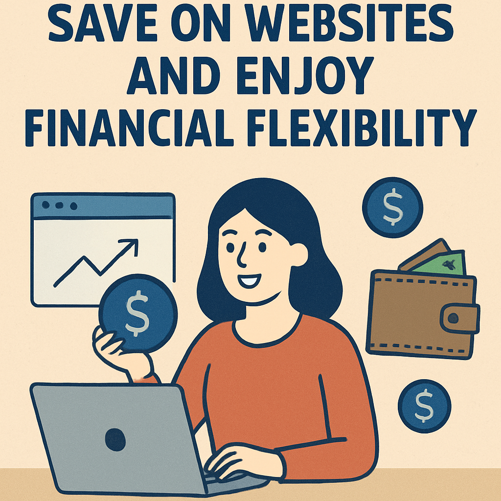save and websites and enjoy financial flexibility
