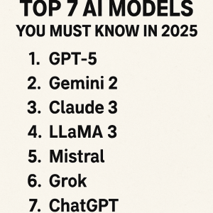 top 7 ai models
