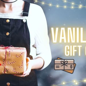 woman holding gift